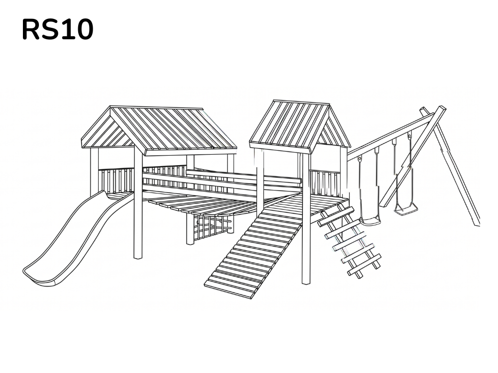 Wooden Jungle Gyms