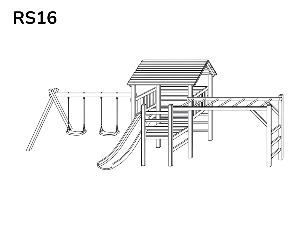 Wooden Jungle Gyms