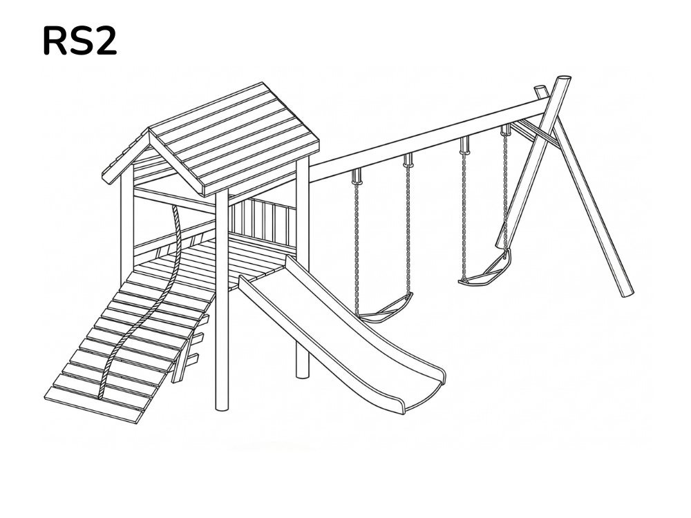 Wooden Jungle Gyms