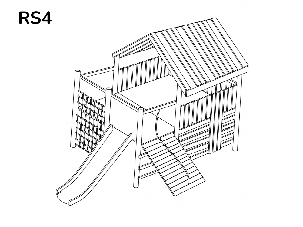 Wooden Jungle Gyms
